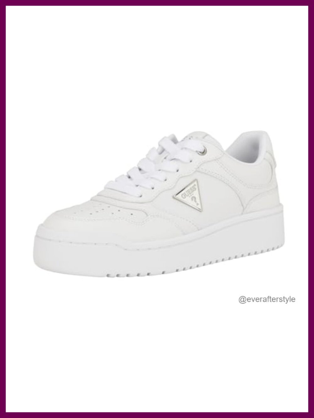 Platform Lace-Up Fashion Sneakers Cushioned Casual Running Shoes